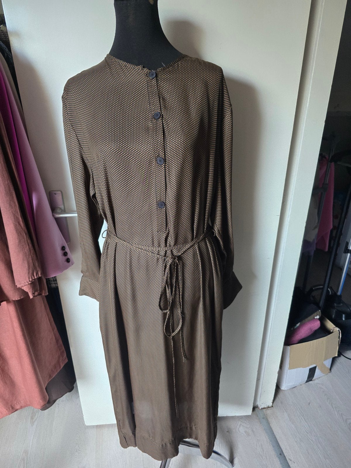 zara jurk m, Kleding | Dames, Maat 38/40 (M), Meerkleurig, Zara, Nieuw