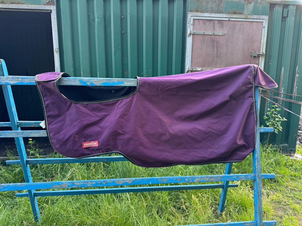 Première waterdichte uitrijdeken met fleece paars maat 195, Dieren en Toebehoren, Overige typen, Ophalen of Verzenden, Première