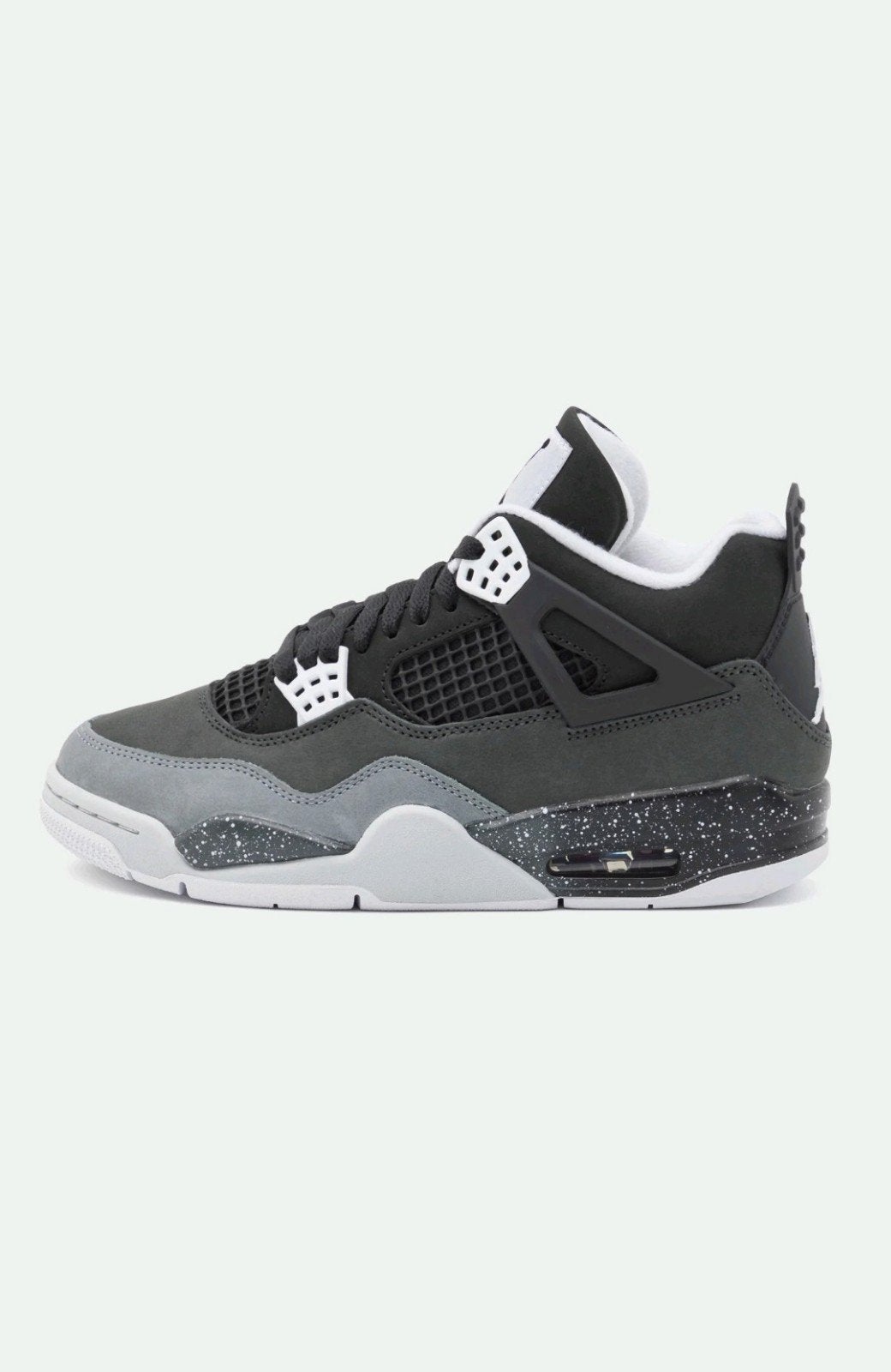Nike Air Jordan 4 Retro 'Black/Grey' Sneakers, Kleding | Heren, Schoenen, Nike Jordan, Zwart, Ophalen of Verzenden, Sneakers of Gympen