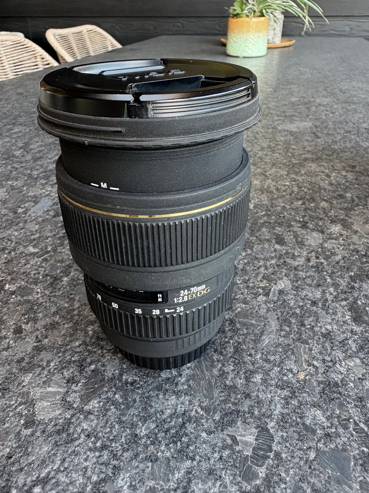 Sigma 24-70mm f/2.8 EX DG Macro Zoomlens voor Canon EF, Audio, Tv en Foto, Gebruikt, Ophalen of Verzenden, Standaardlens, Canon EF
