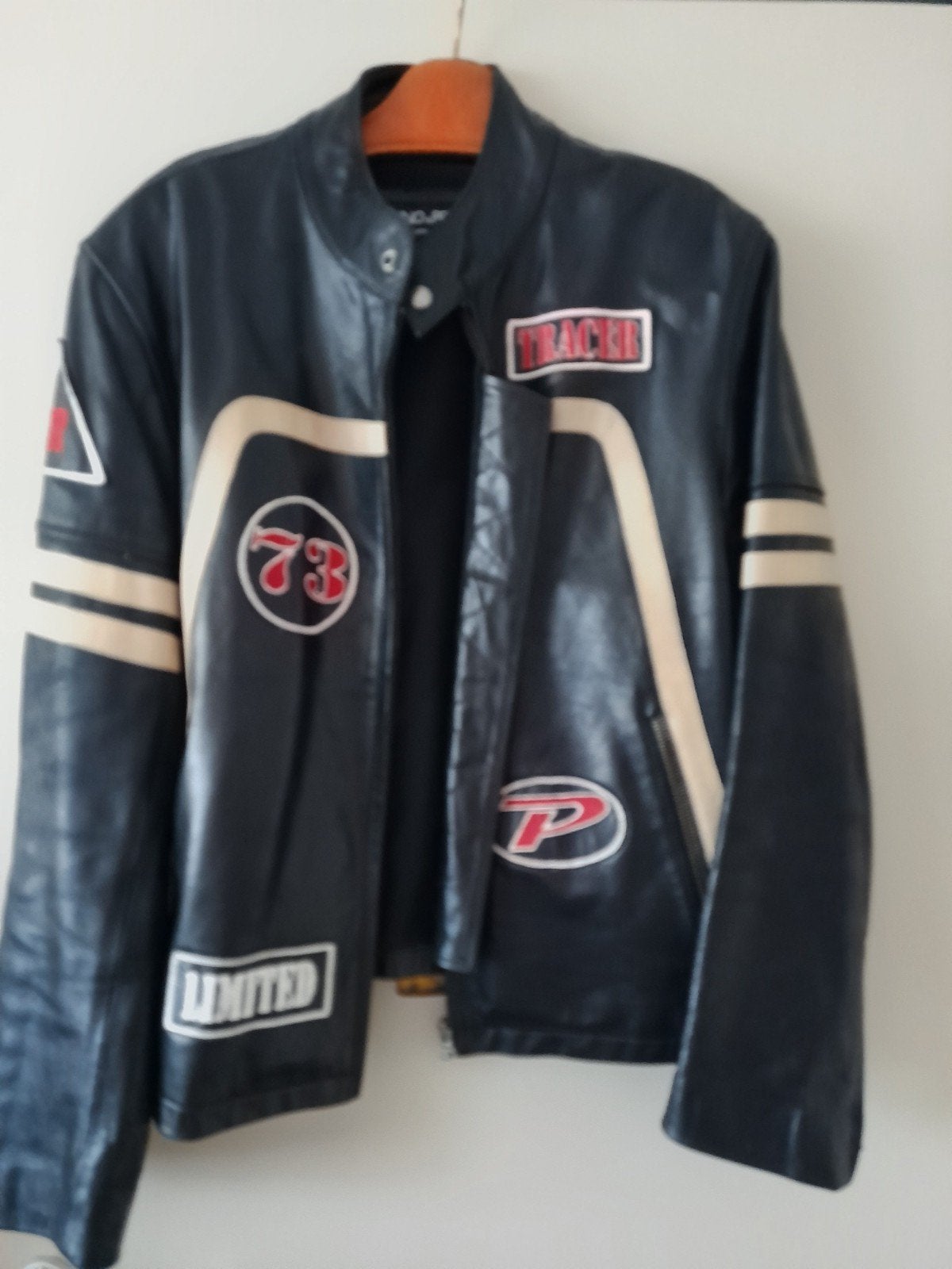 Rino & Pelle Leren Jas Maat 52, Kleding | Heren, Maat 52/54 (L), Zwart, Ophalen of Verzenden, Gedragen