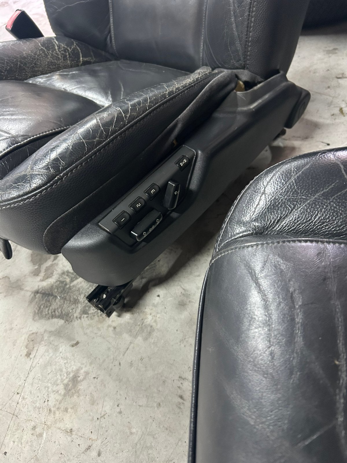 Bekleding set Volvo XC90 zwart leder, Auto-onderdelen, Ophalen, Gebruikt, Volvo