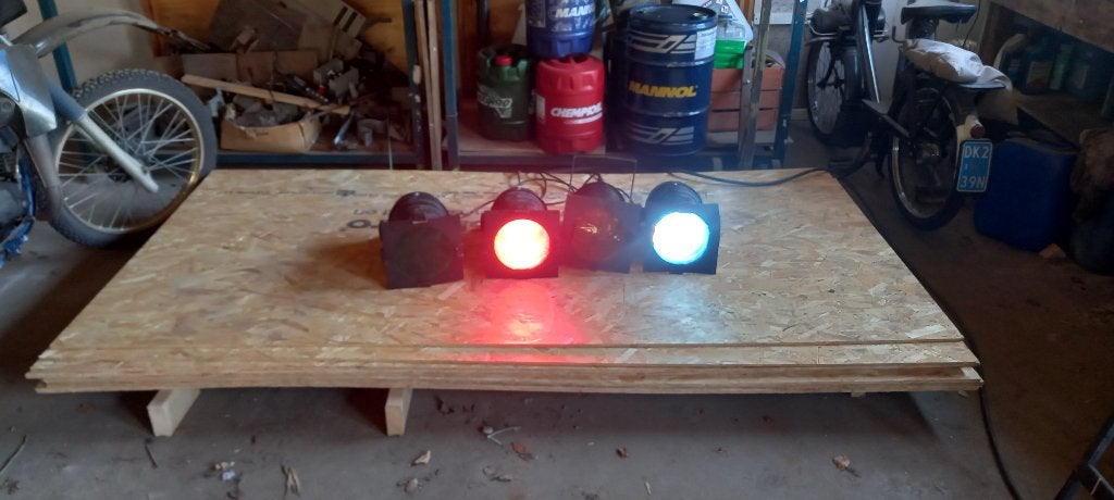 Discolampen, Muziek en Instrumenten, Licht en Laser, Ophalen, Gebruikt, Licht, Kleur