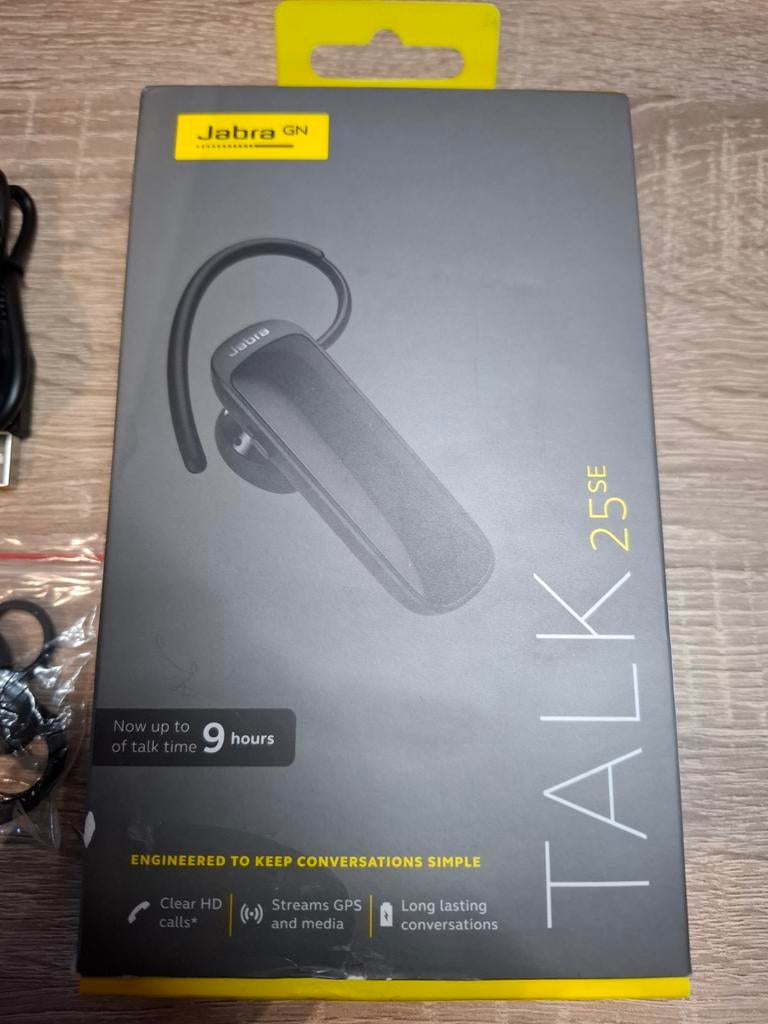 Jabra Talk 25 SE Mono Bluetooth Headset - Zo goed als nieuw, Ophalen of Verzenden, Zo goed als nieuw