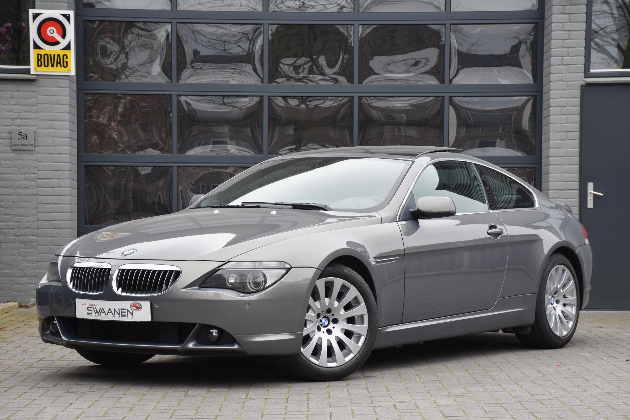 BMW 6-serie 630i S Youngtimer, Auto's, BMW, Gebruikt, Zwart, 258 pk, 4 stoelen
