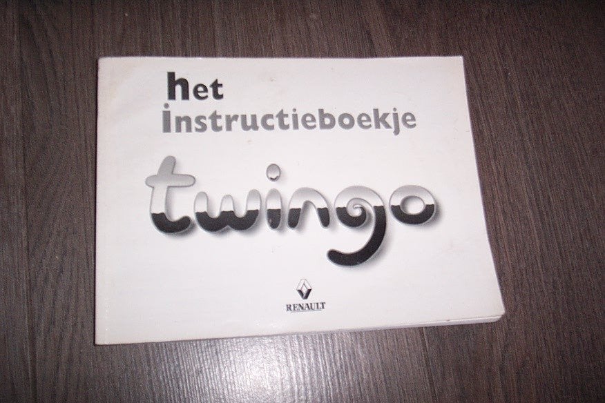 Gebruikershandleiding voor RENAULT TWINGO   1998/2000, Auto diversen, Ophalen of Verzenden