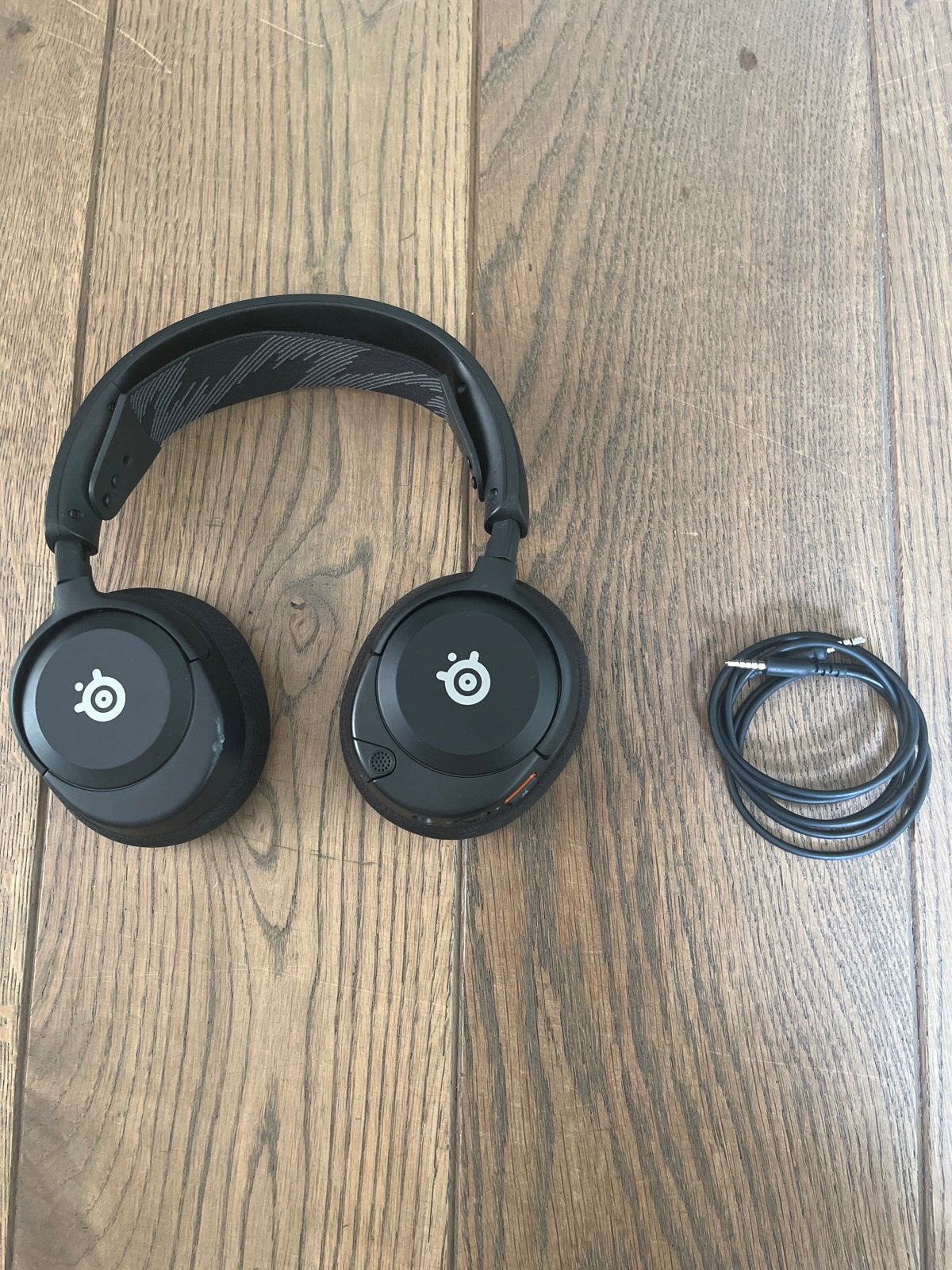 SteelSeries Arctis 7 Gaming Headset - Zwart, Gebruikt, Ophalen of Verzenden, Noise cancelling, Zwart