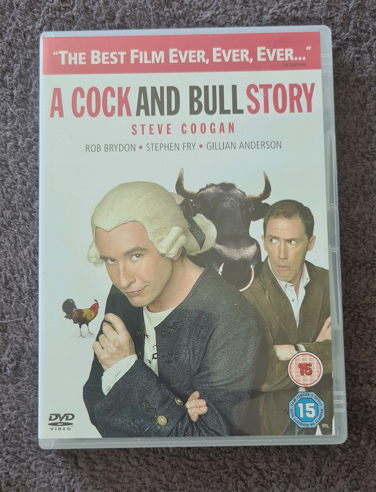 A cock and bull story (Steve Coogan) dvd, Vanaf 12 jaar, Ophalen of Verzenden, Zo goed als nieuw, Overige genres