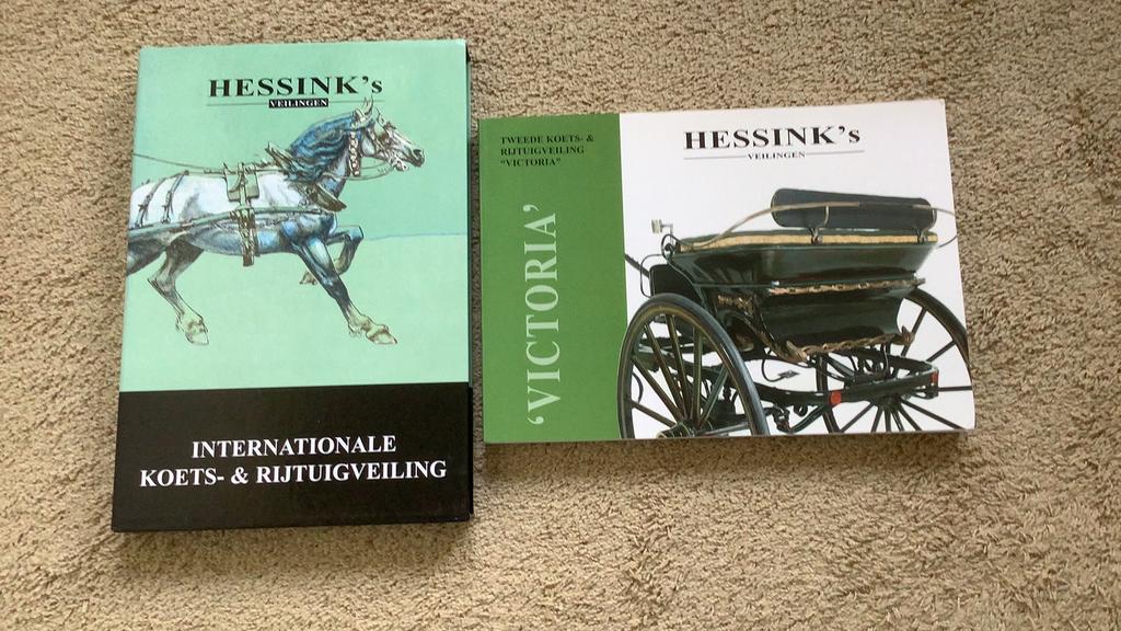 Hessink’s Veilingen: Tweede koets- & Rijtuigenveiling, Ophalen of Verzenden, Zo goed als nieuw, Catalogus