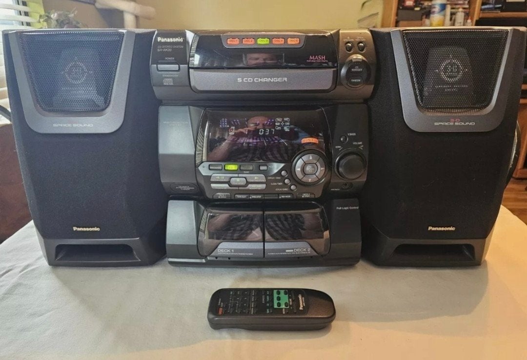 gezocht, Panasonic SA-AK20 Stereo Set, Audio, Tv en Foto, Stereo-sets, Overige merken, Gebruikt, Ophalen of Verzenden, Tuner of Radio