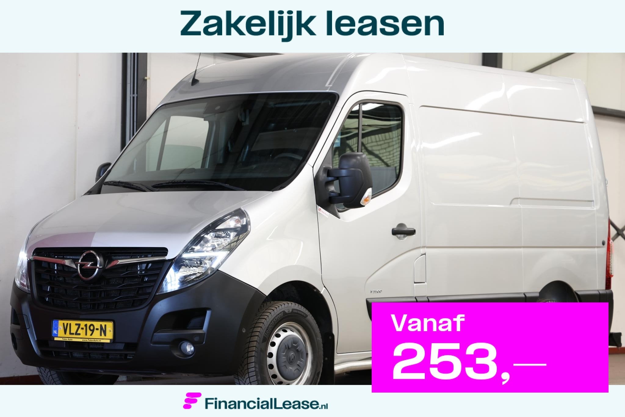 Opel Movano 2.3 Turbo 180PK L1H2 AUTOMAAT, Stof, Gebruikt, Euro 6, 4 cilinders
