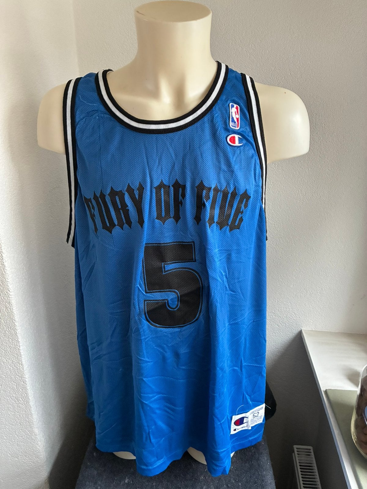 Fury of Five hardcore Basketball shirt mt 52, Sport en Fitness, Basketbal, Ophalen of Verzenden, Gebruikt, Kleding
