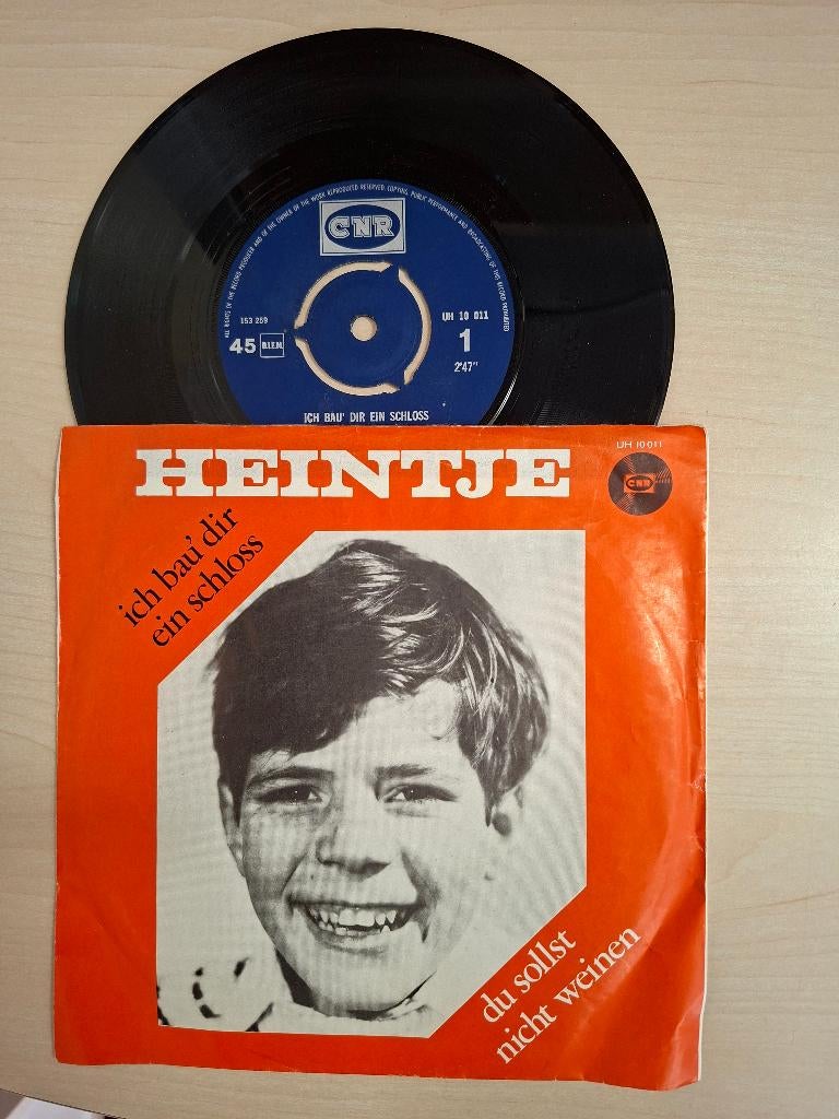 Heintje - Ich bau dir ein schloss, Ophalen of Verzenden, Gebruikt, 7 inch, Levenslied of Smartlap