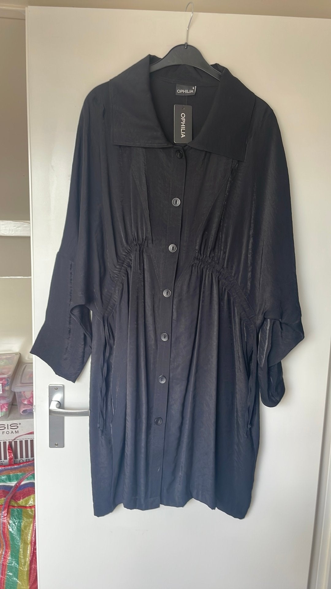 Nieuwe aparte zwarte tuniek Camillia van ophilia 48/50/52, Kleding | Dames, Nieuw, Nvt, Nvt, Verzenden
