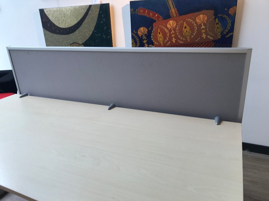 Bureau scherm voor kantoor, Huis en Inrichting, Ophalen, Overige typen, Scheidingswand, Zo goed als nieuw