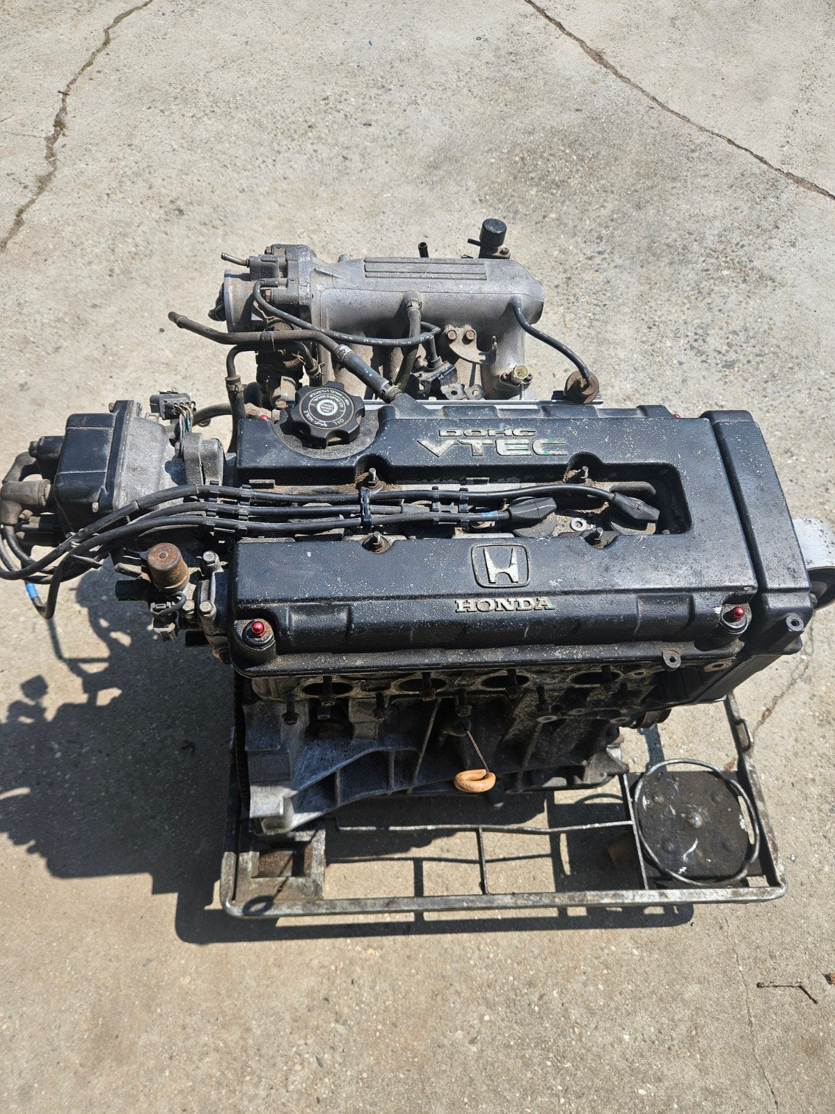 B16A2 motor, Ophalen
