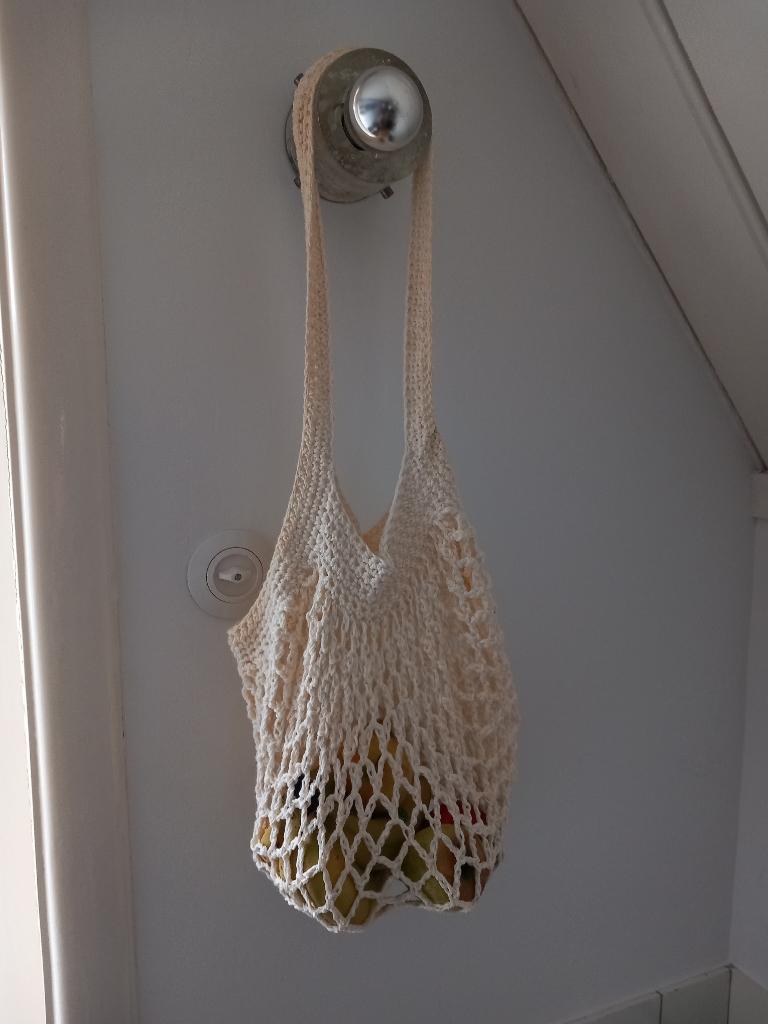 gratis verzonden gehaakte tas, boho stijl 100% katoen nieuw, Verzenden, Nieuw