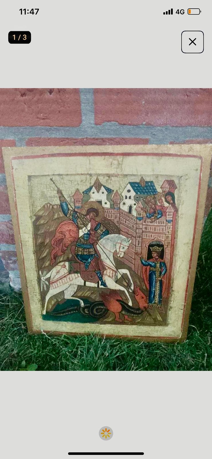 Antiek schilder, Ophalen of Verzenden