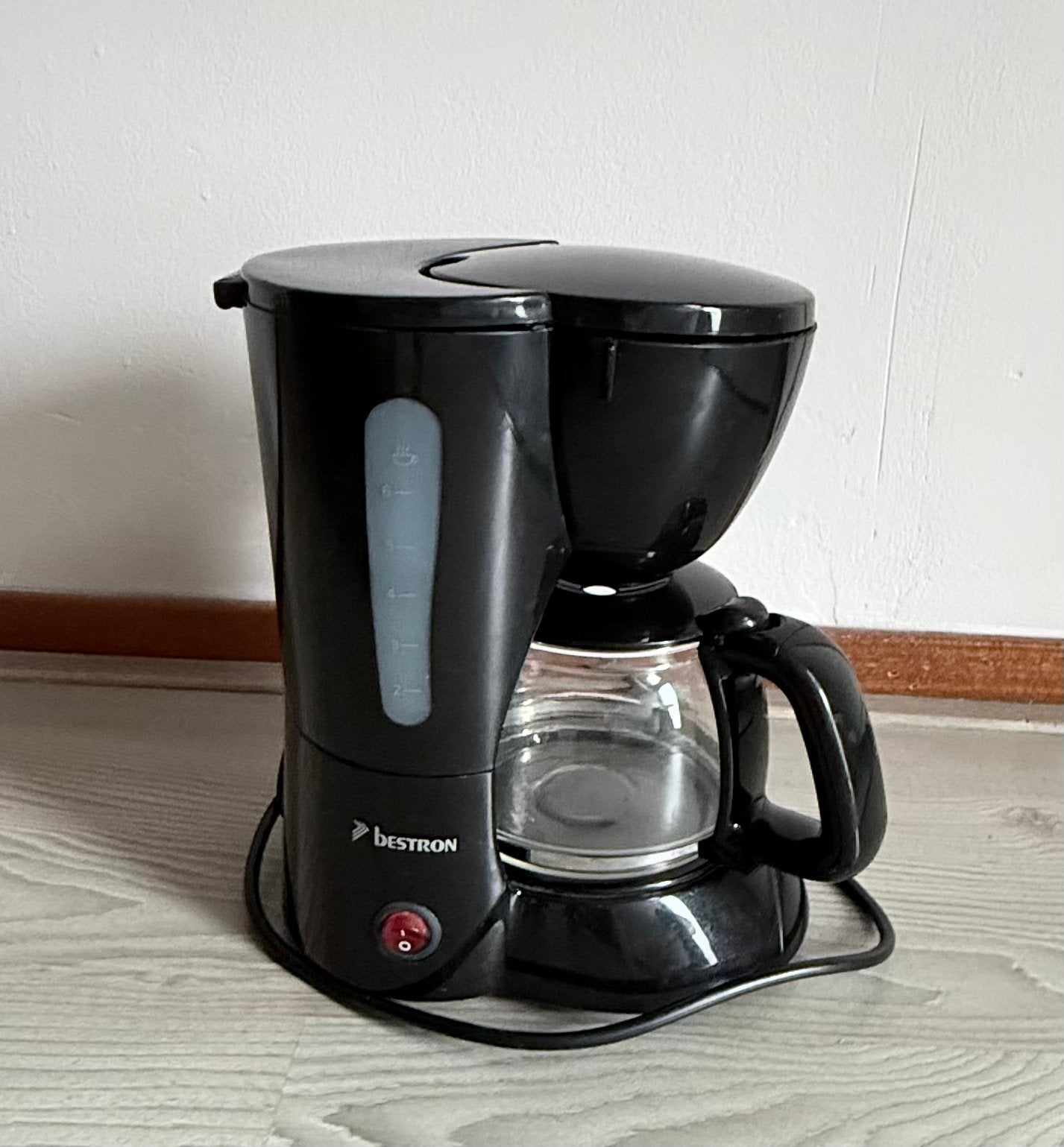 Klein koffiezetapparaat bestron, Koffiemachine, Gemalen koffie, Ophalen of Verzenden, Zo goed als nieuw