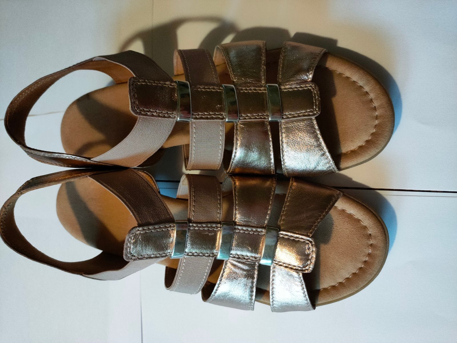 Gabor Sandalen - Zo goed als nieuw, Overige kleuren, Gabor, Zo goed als nieuw, Sandalen of Muiltjes