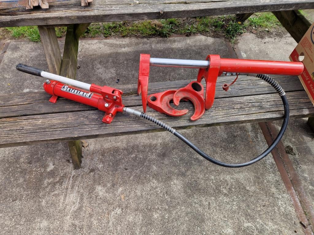 Powerplus hydraulische verenklem veerspanner, Ophalen of Verzenden, 1200 watt of meer, Overige typen