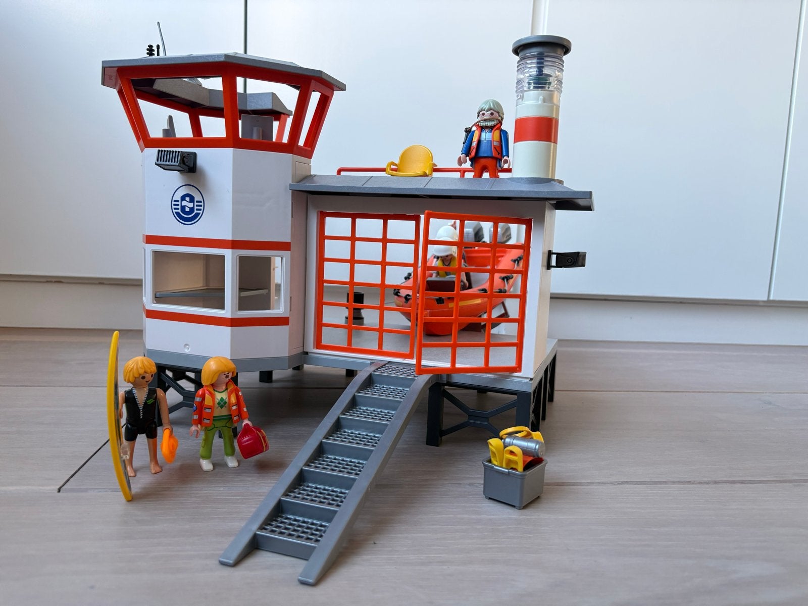 Playmobil Kustwachtcentrale met vuurtoren 5539, Ophalen of Verzenden, Gebruikt