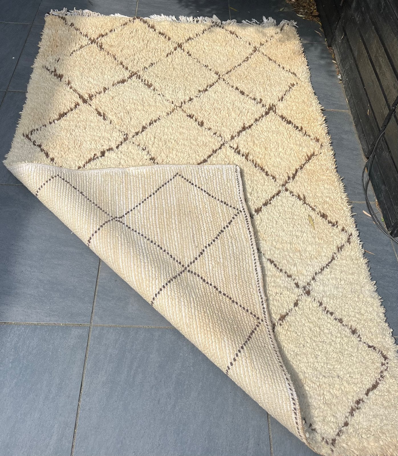 Handgemaakt berber tapijt, Ophalen, 150 tot 200 cm, 200 cm of meer, Zo goed als nieuw
