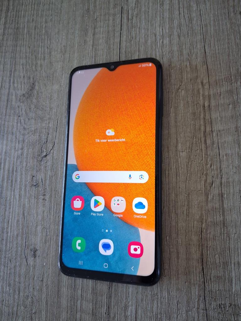 Samsung Galaxy A23 5G dual sim.Nieuwstaat, Telecommunicatie, Mobiele telefoons | Samsung, Zwart, Touchscreen, Ophalen of Verzenden