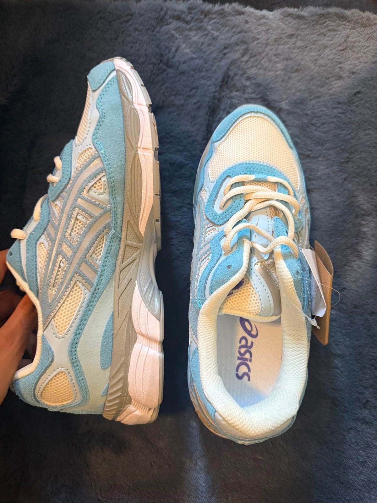 ASICS GEL-NYC Sneakers Blauw/Wit - Maat 43, Kleding | Heren, Blauw, Nieuw, Ophalen of Verzenden, Sneakers of Gympen