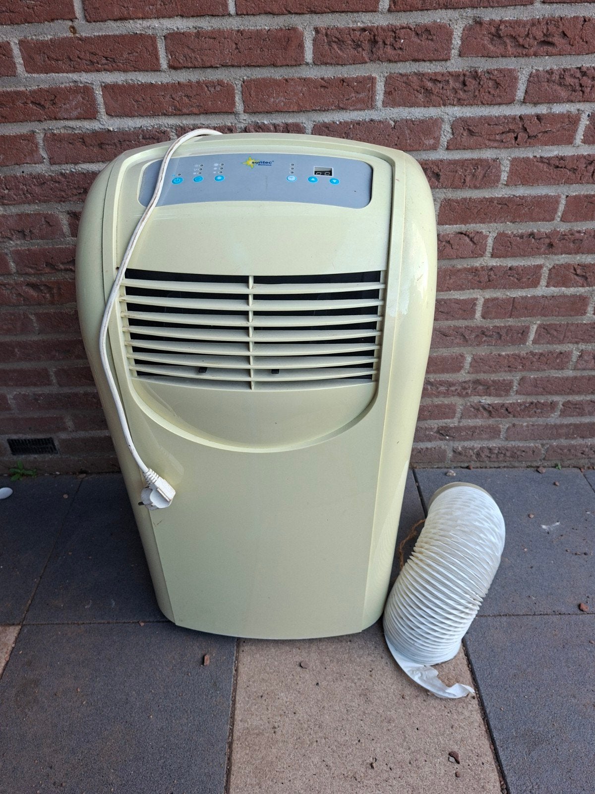 Mobiele airco Eudotec met afvoerslang, Ophalen, Gebruikt, Minder dan 60 m³, 3 snelheden of meer