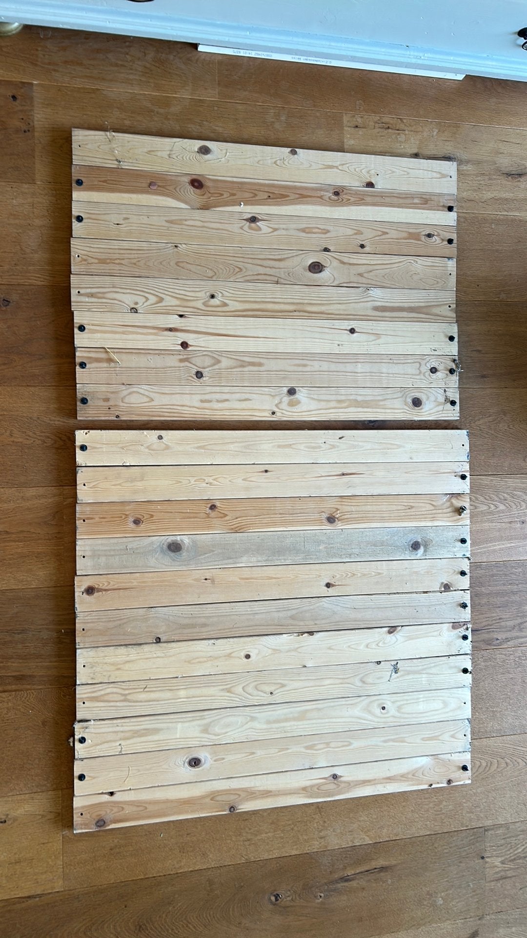 Latjes van lattenbodem, Doe-het-zelf en Verbouw, Hout en Planken, Ophalen, Minder dan 25 mm, Zo goed als nieuw, Plank