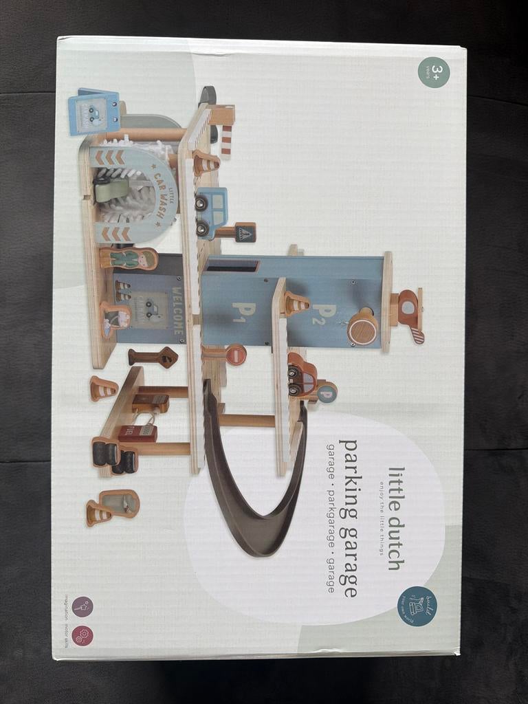 Little Dutch houten parkeergarage - helemaal nieuw!, Ophalen of Verzenden, Nieuw