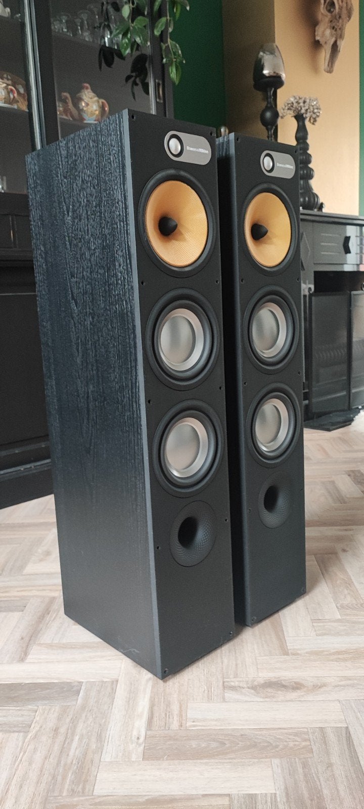 Bowers & Wilkins 600 serie speakerset met subwoofer, Gebruikt, Bowers & Wilkins (B&W), Surroundset, Geschikt voor surround/home cinema