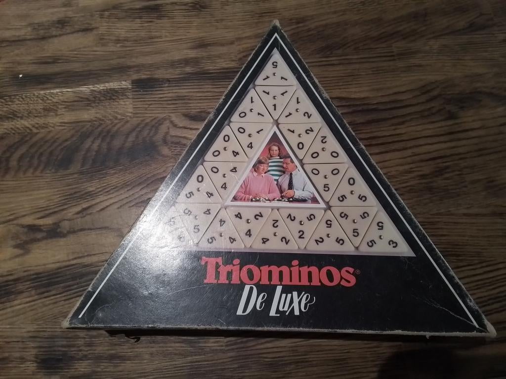 Triominos De Luxe, Vijf spelers of meer, Ophalen, Gebruikt, Gollath