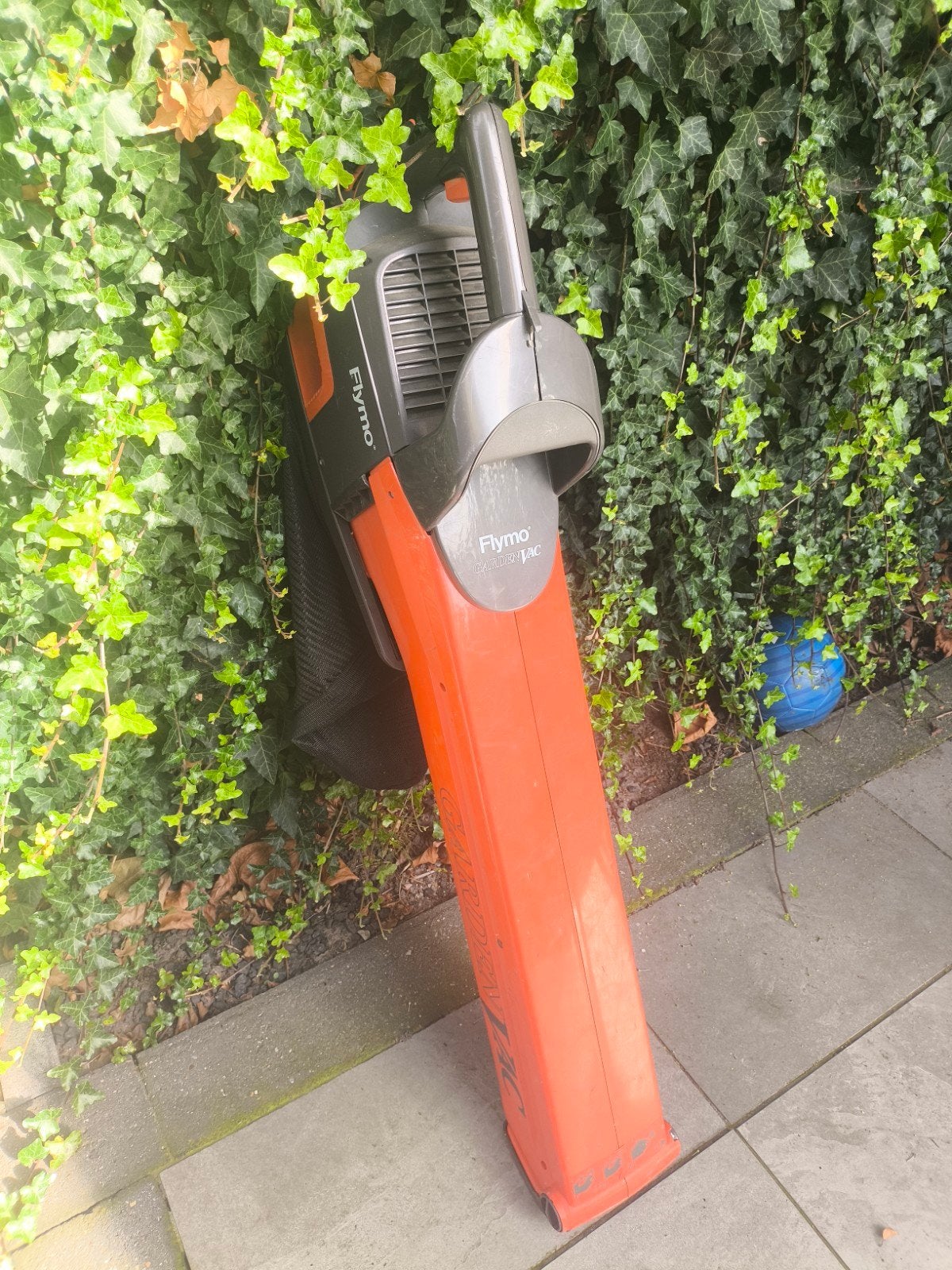Bladblazer en zuiger, Ophalen, Gebruikt, Met opvangzak, Handgedragen