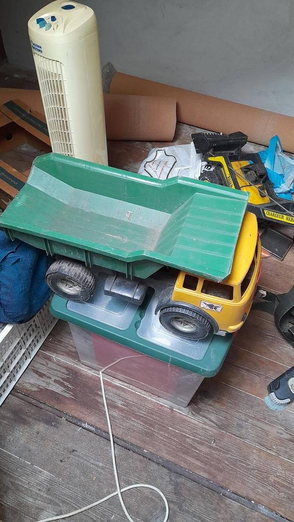 Mammoet kiepwagen, Kinderen en Baby's, Speelgoed | Speelgoedvoertuigen, Ophalen