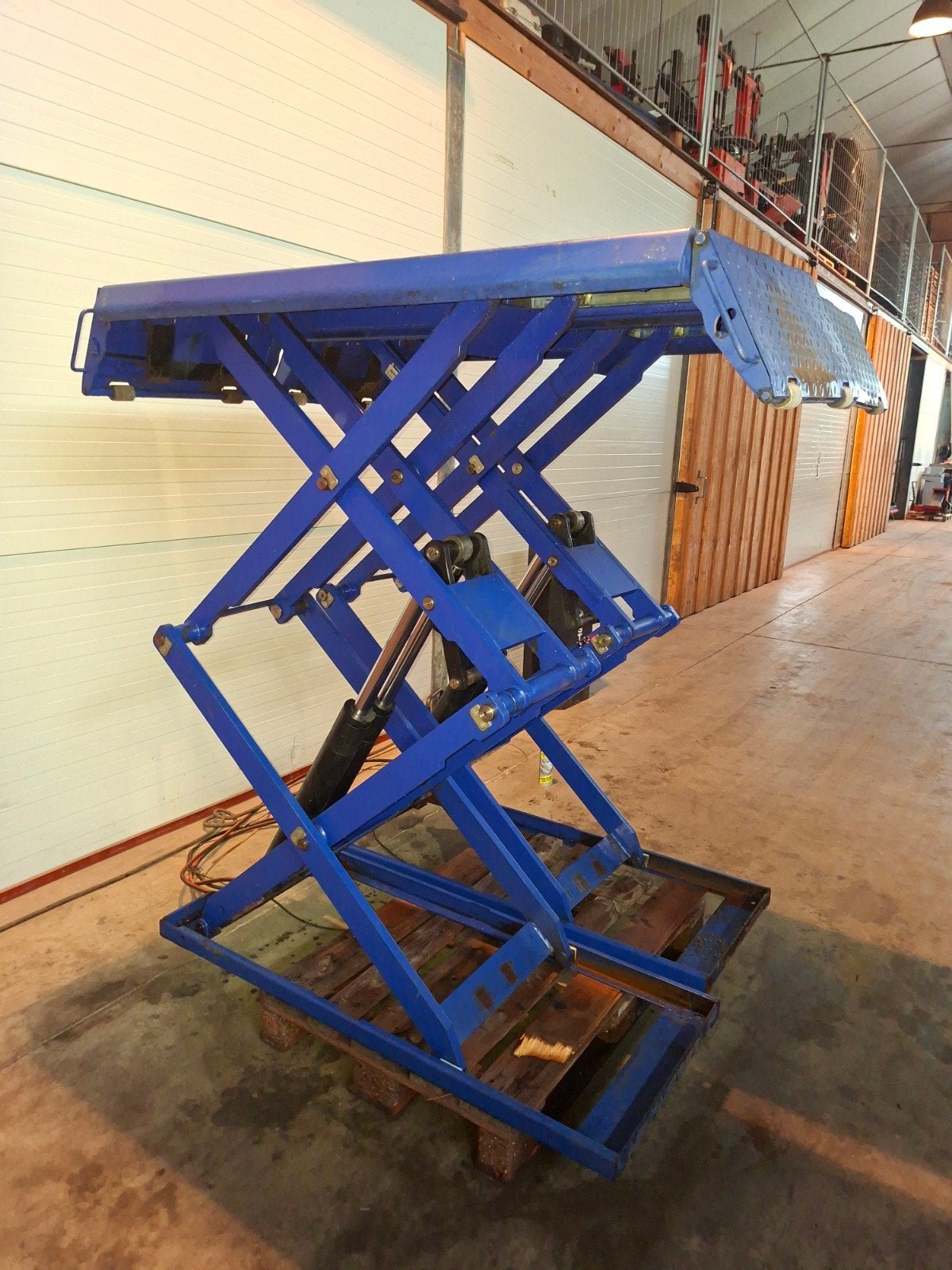 Hefbrug schaar 3000 kg stenhoj, Auto diversen, Ophalen