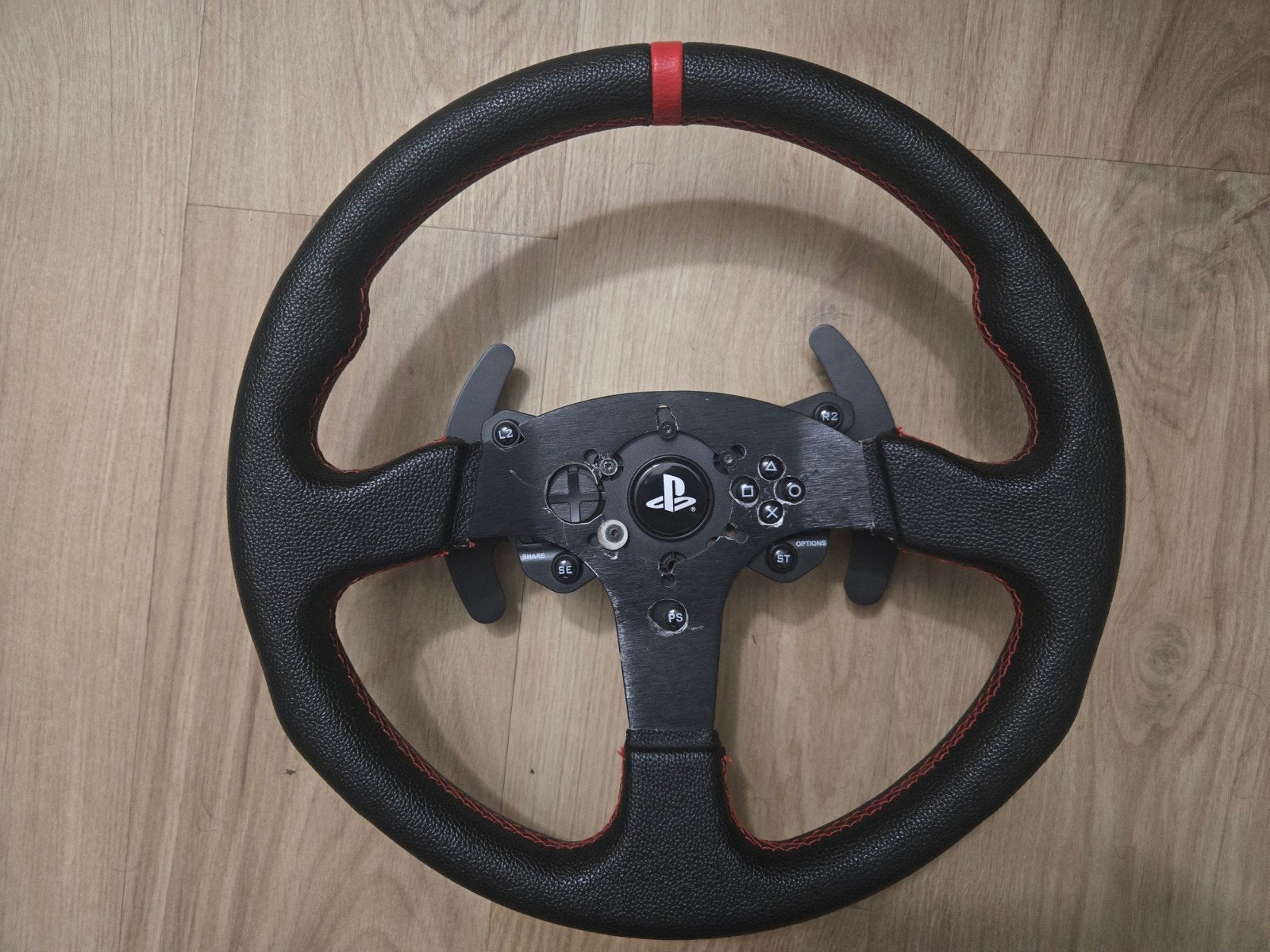 Thrustmaster T300 RS GT Stuur 35cm PlayStation, Racestuur, Force feedback, Zo goed als nieuw, Thrustmaster