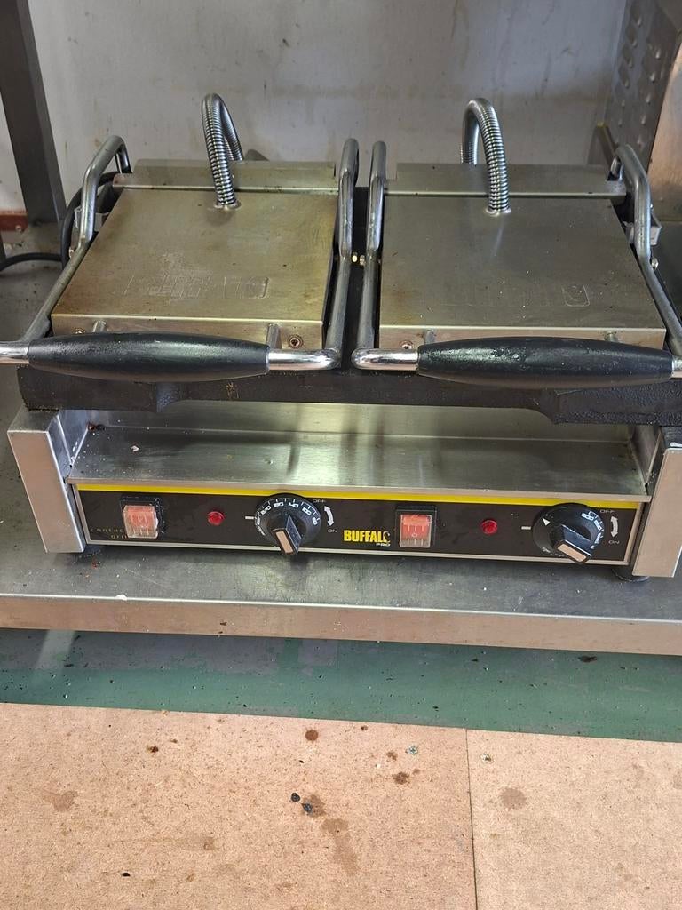 Contact grill panini grill, Ophalen of Verzenden, Gebruikt