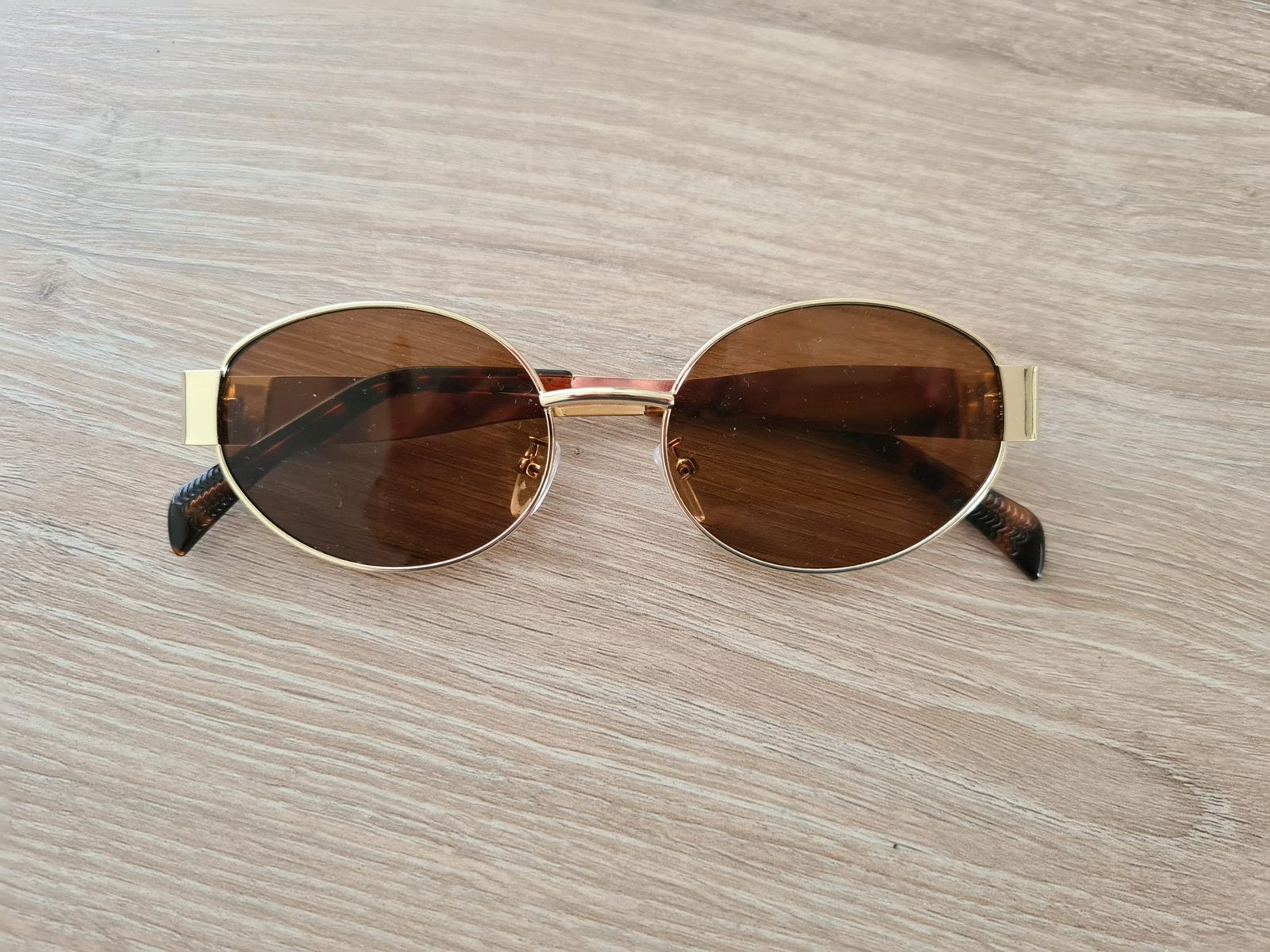Te koop celine zonnebril, Overige merken, Zonnebril, Bruin, Nieuw