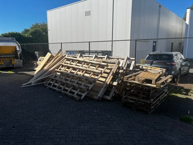 Pallets Hout gratis Almere, Ophalen, Gebruikt, Minder dan 25 mm, 300 cm of meer