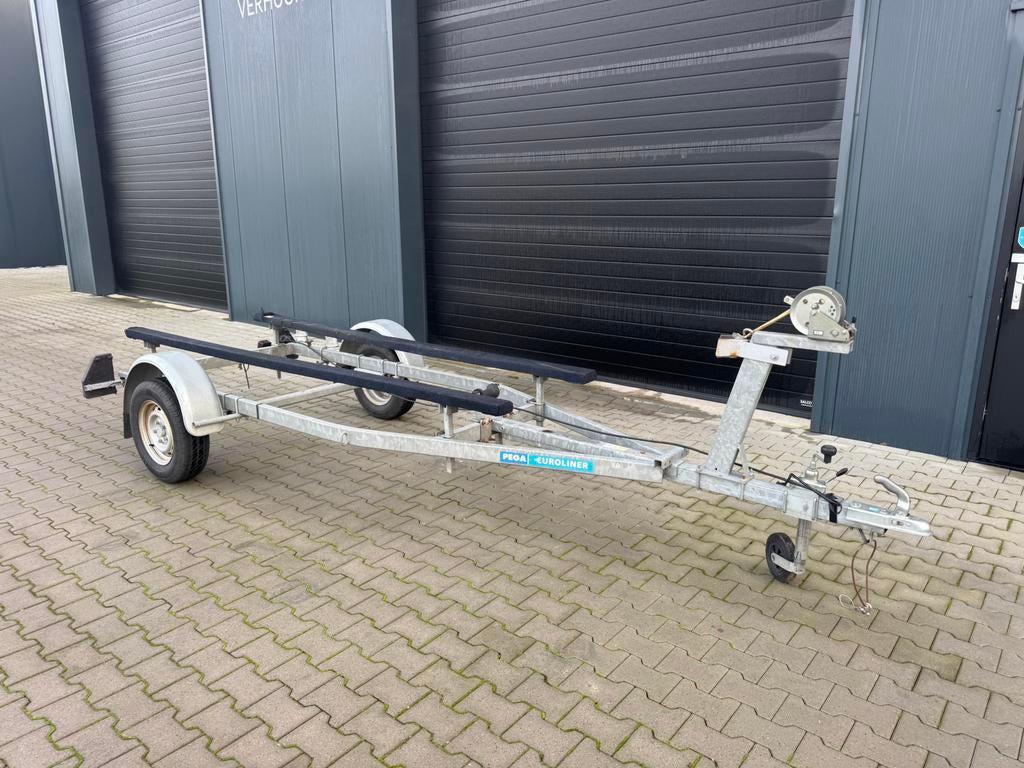 Pega Boottrailer (Mega Actie op gebruikte boottrailers), Watersport en Boten, Boottrailers, Info@admiraal-watersport.nl, Gebruikt