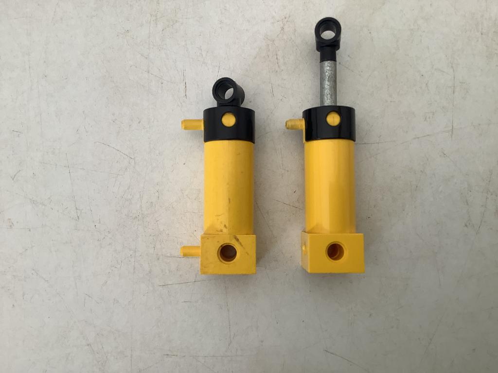 Lego technic pneumatische cilinder met 2 inlaatopeningen, Ophalen of Verzenden, Gebruikt, Losse stenen, Lego