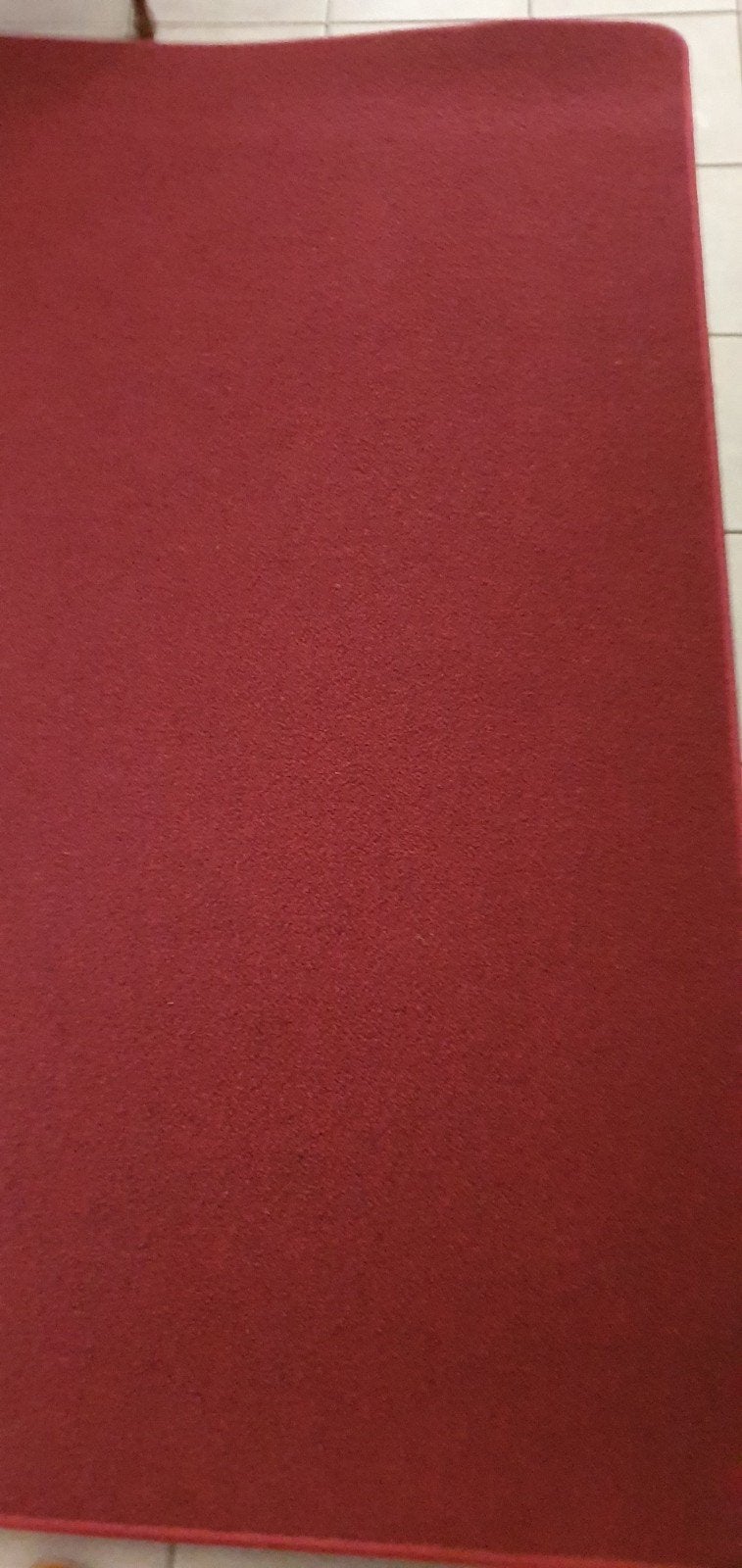 rood vloerkleed, Ophalen, Zo goed als nieuw