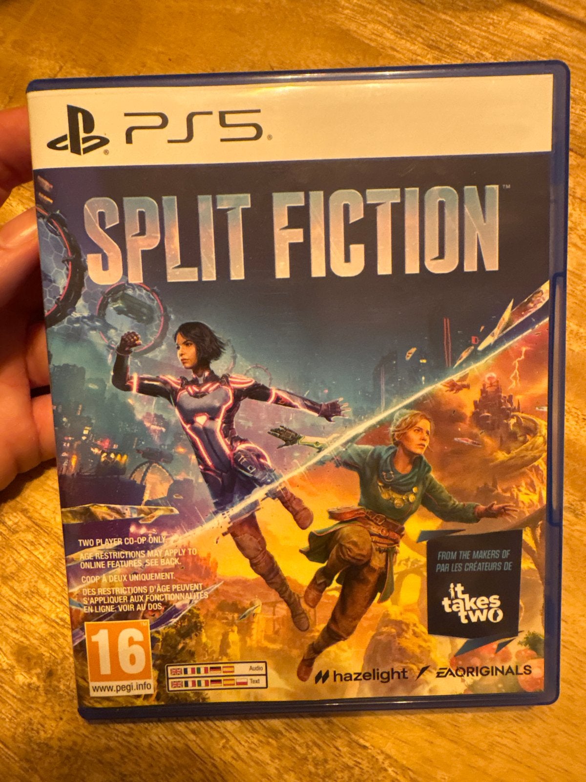 Split Fiction PS5, Avontuur en Actie, 2 spelers, Eén computer, Ophalen of Verzenden