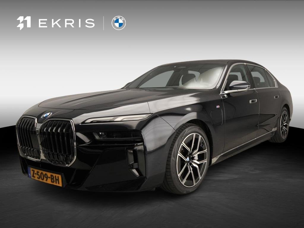 BMW 7 Serie 750e xDrive | M-Sportpakket | LED | HUD | Active, Auto's, Automaat, Dealer onderhouden, Gebruikt, Zwart