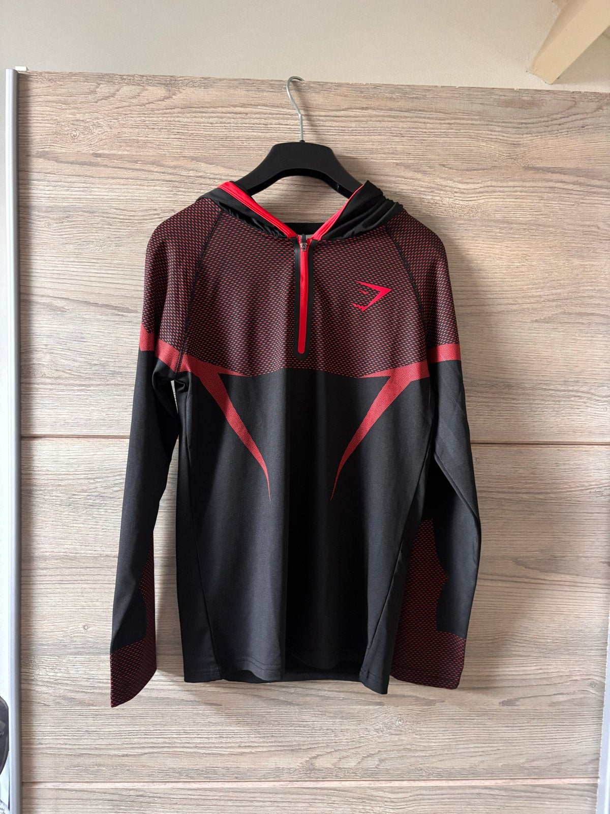 Gymshark Onyx Collectie V5 Hoodie Maat S Nieuw, Fitness, Zwart, Nieuw, Ophalen of Verzenden