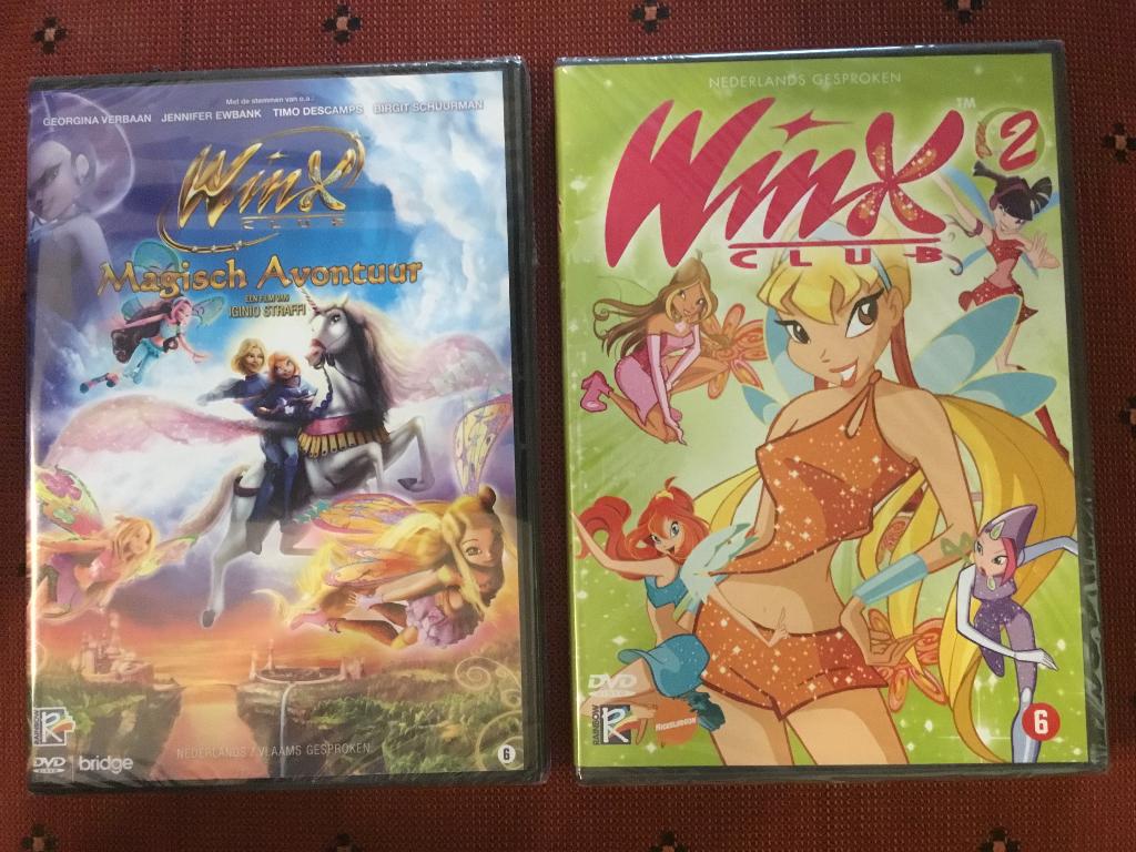 2 x Winx dvd : Magisch avontuur/Winx 2 nieuw in verpakking, Cd's en Dvd's, Alle leeftijden, Ophalen of Verzenden, Nieuw in verpakking