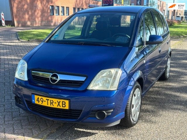 Opel Meriva 1.6-16V Enjoy Airco Electric pakket Audio-CD Col, Auto's, Voorwielaandrijving, Gebruikt, Zwart, 4 cilinders