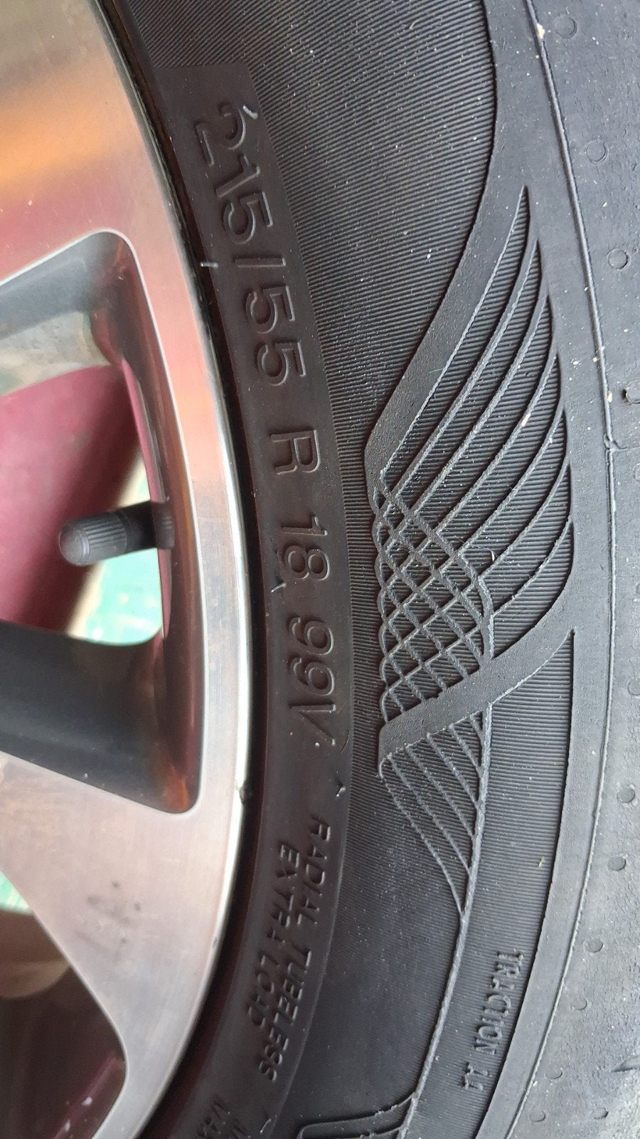 4 Vredestein All Season banden met velgen 1band defecte, Ophalen, 18 inch, Banden en Velgen, All Season
